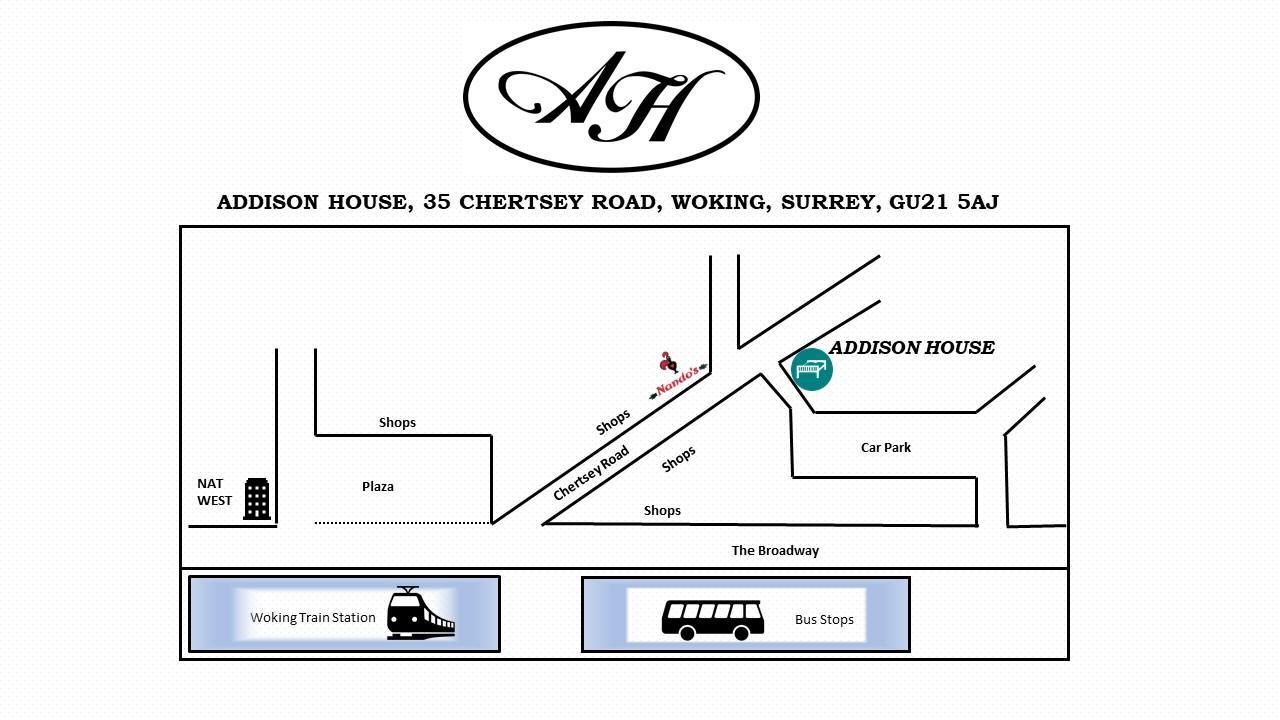 Hotel Addison House Woking Zewnętrze zdjęcie